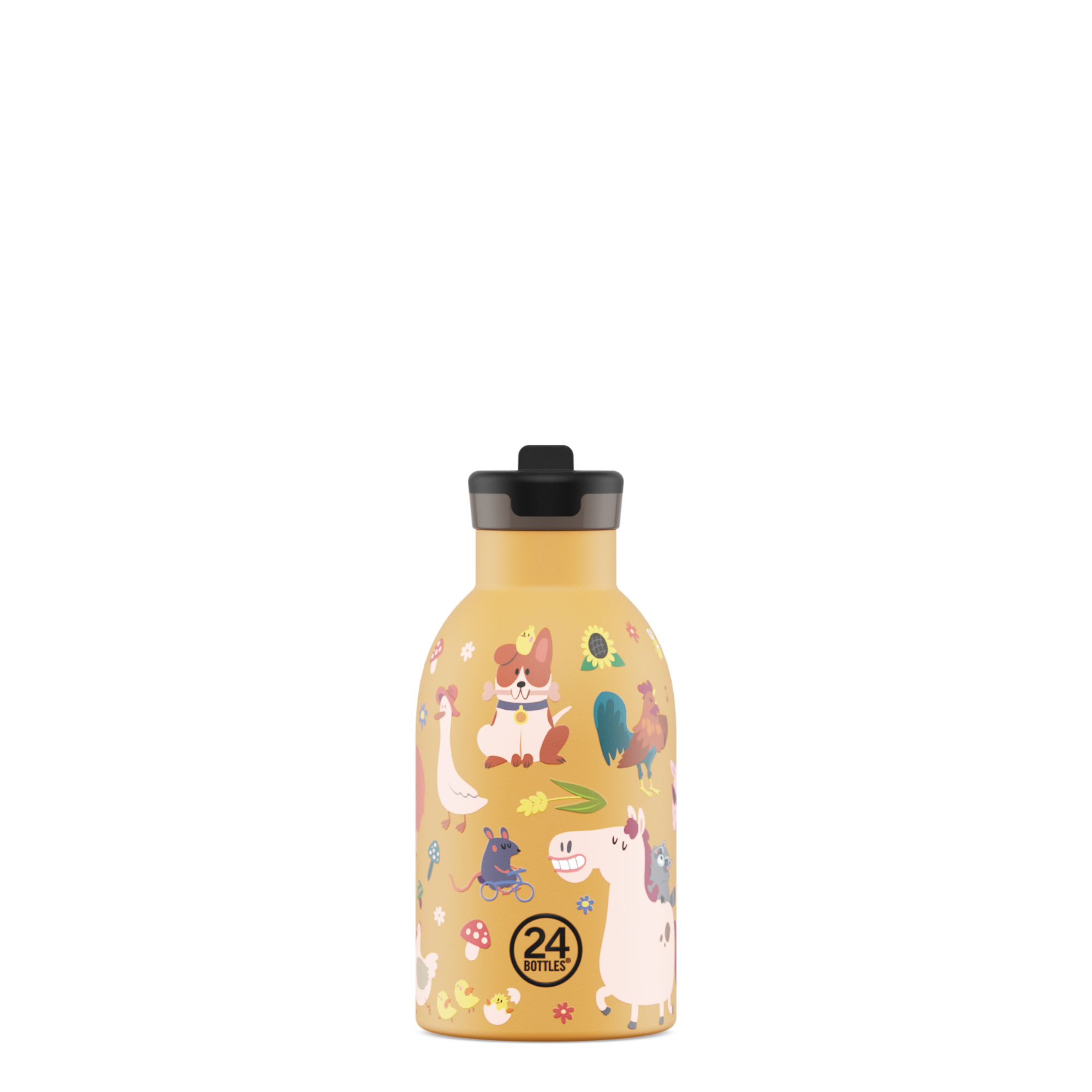 24bottles-kids-farm-friends-kinder-thermoflasche-330-ml image 1