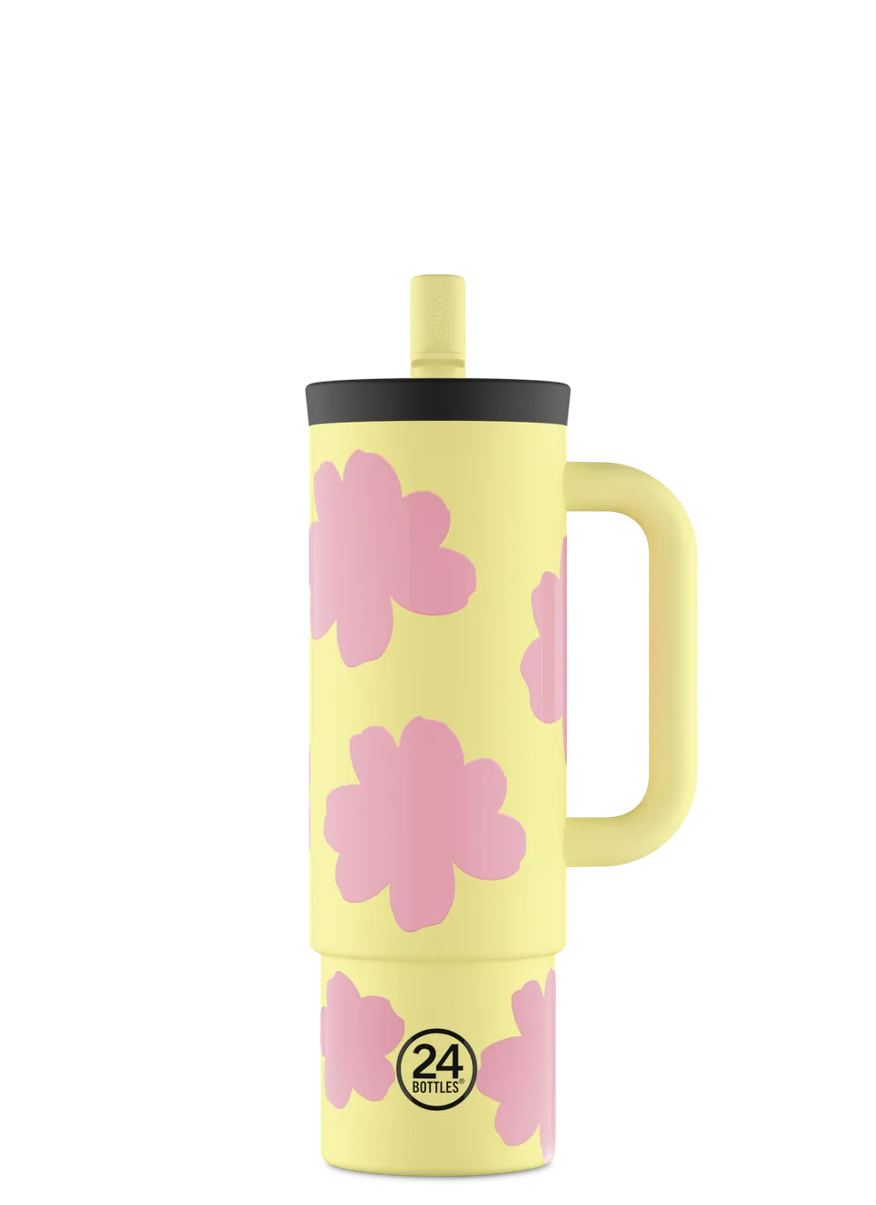 24bottles-straw-cup-daydreaming-yellow-becher-800-ml-strohhalm image 1