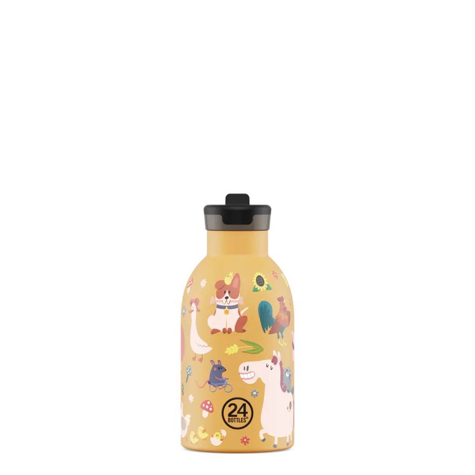 24bottles-kids-farm-friends-kinder-thermoflasche-330-ml image 1