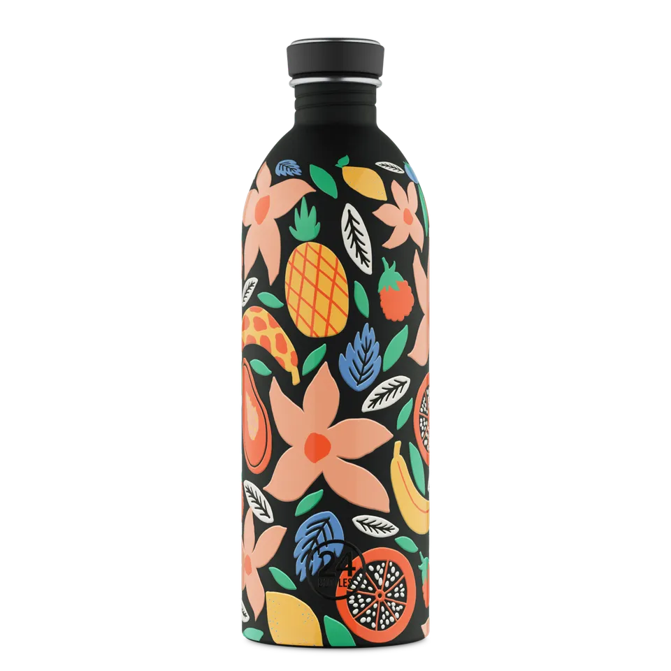 24bottles-urban-bottle-tropical-noir-trinkflasche-1000-ml image 1
