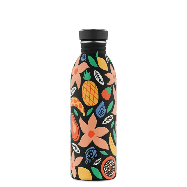 24bottles-urban-bottle-tropical-noir-trinkflasche-500-ml-leicht image 1