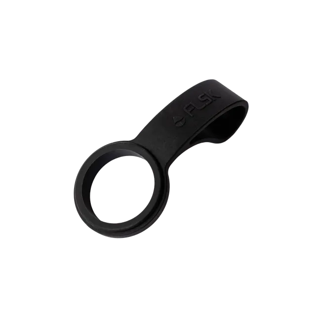 flsk-trinkflasche-silikon-flaschengriff-bottle-handle-schwarz image 1