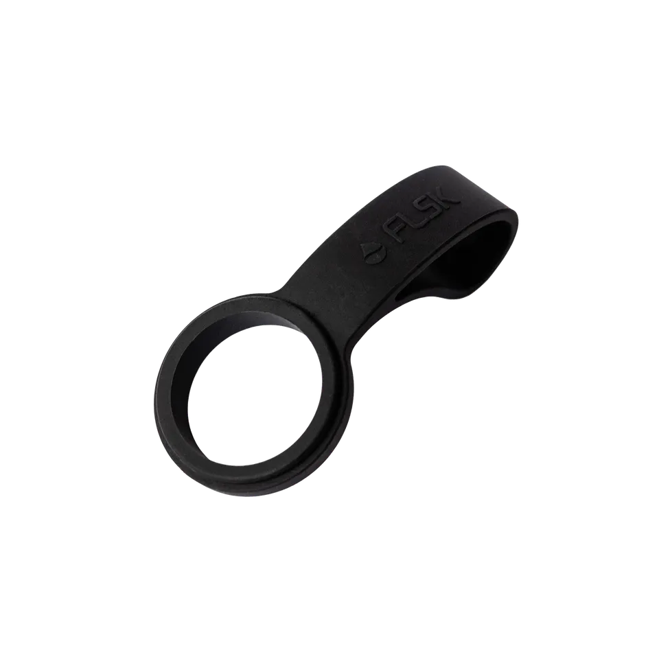 flsk-trinkflasche-silikon-flaschengriff-bottle-handle-schwarz image 1