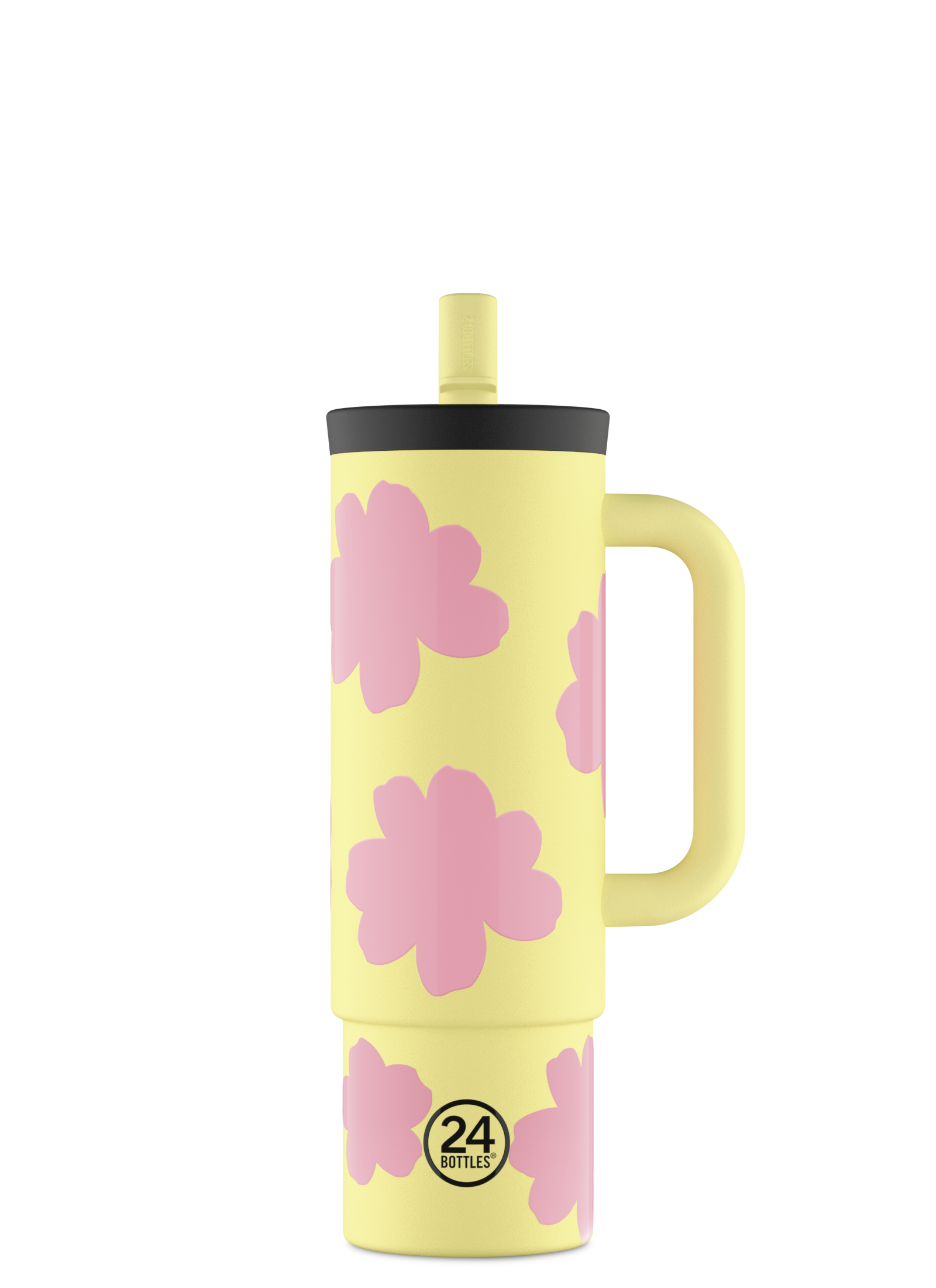 24bottles-straw-cup-daydreaming-yellow-becher-800-ml-strohhalm image 1