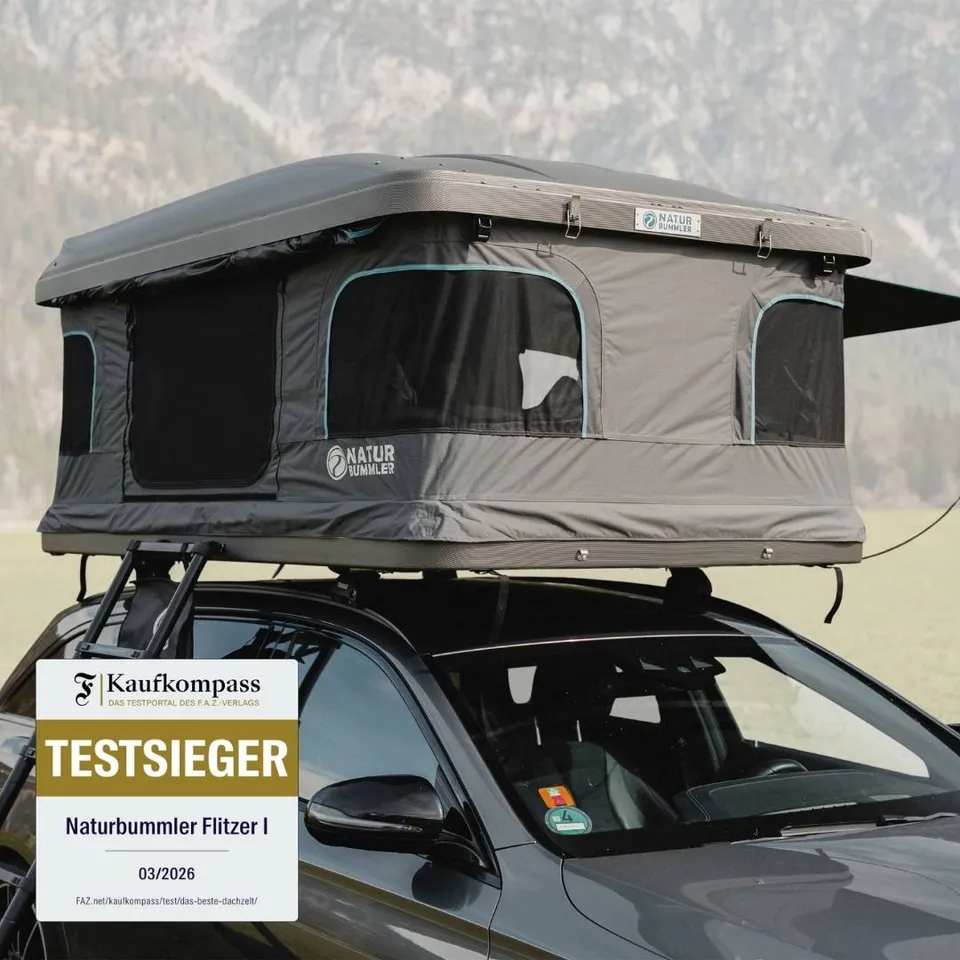 naturbummler-flitzer-1-xl-dachzelt-hartschale-anthrazitgrau image 1