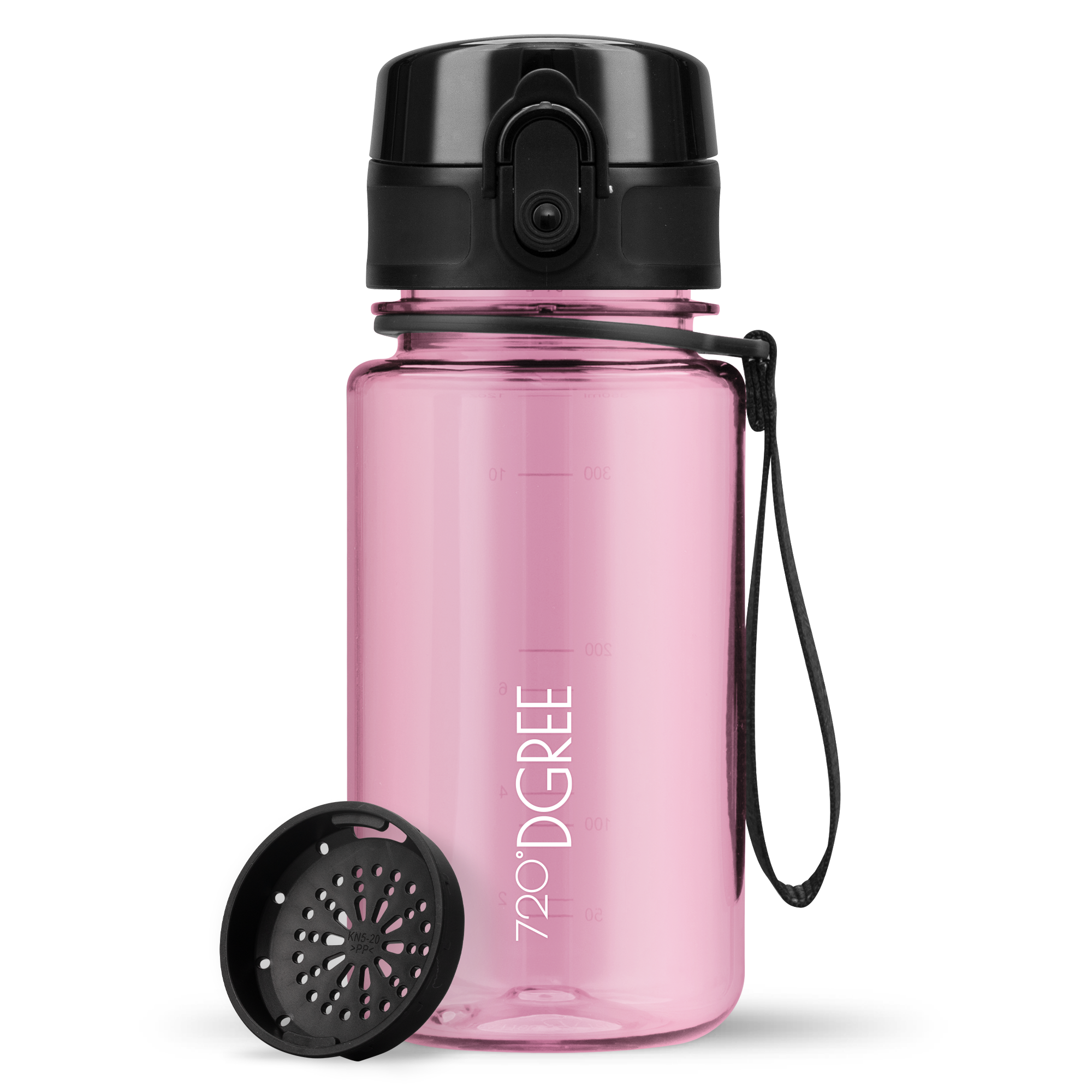 720-dgree-uberbottle-crystalclear-trinkflasche-350ml-onyx-black image 2