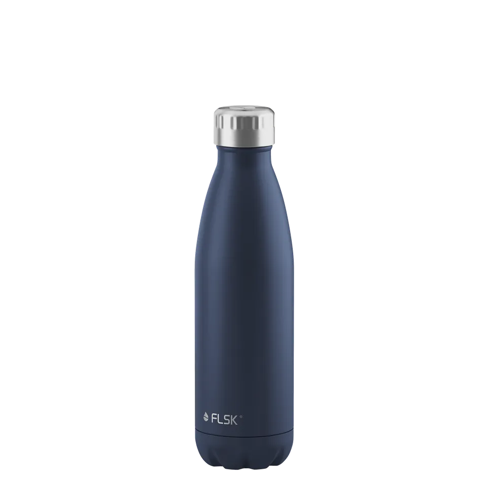 flsk-trinkflasche-edelstahl-500-ml-schwarz-isoliert image 1