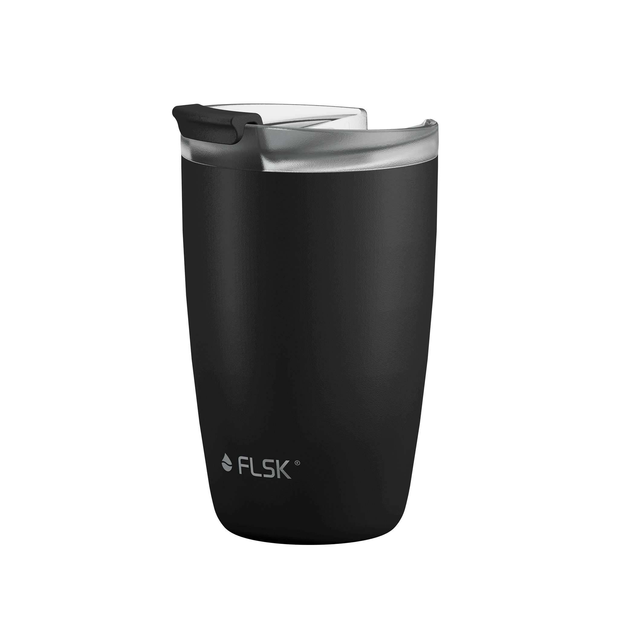 flsk-kaffeebecher-cup-coffee-to-go-350ml-black-edelstahl image 1
