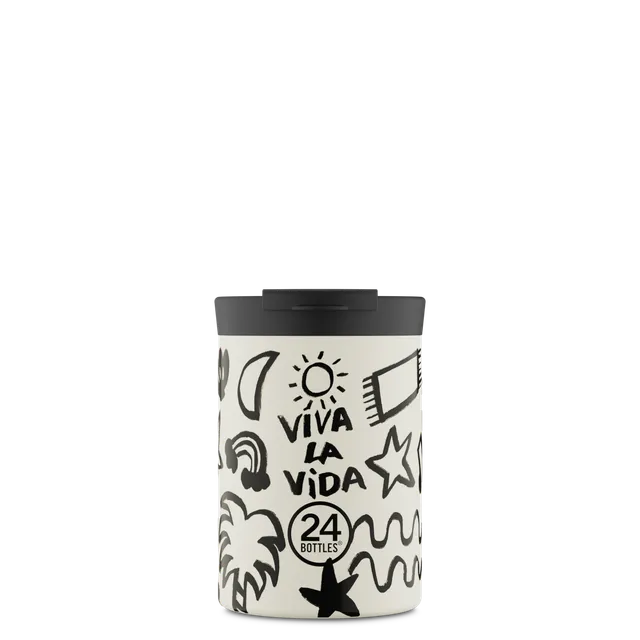 24bottles-travel-tumbler-viva-la-vida-thermobecher-350-ml image 1