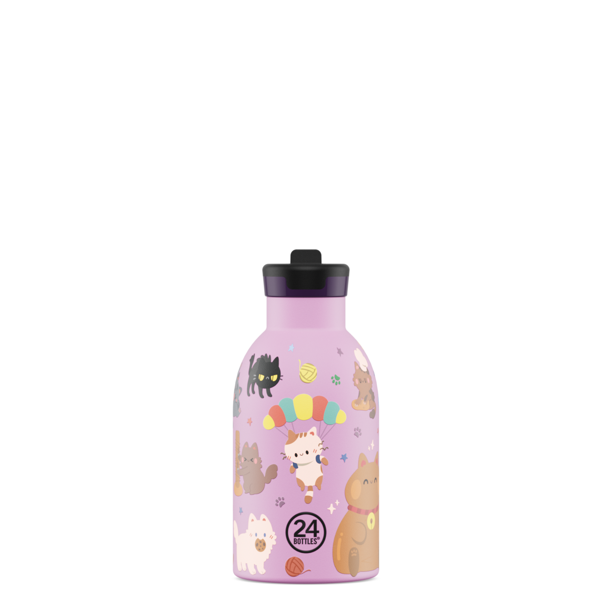 24bottles-kids-insulated-bottle-meow-friends-330-ml-thermo image 1