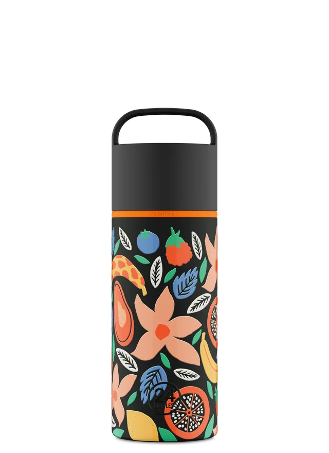 24bottles-spin-bottle-trinkflasche-tropical-noir-730-ml-leicht image 1