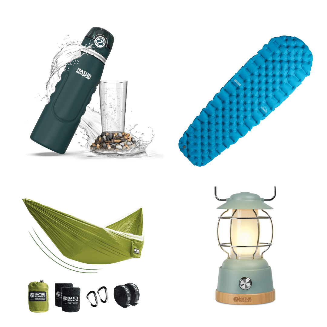 naturbummler-outdoor-bundle-xxl-h-ngematte-isomatte-set image 1