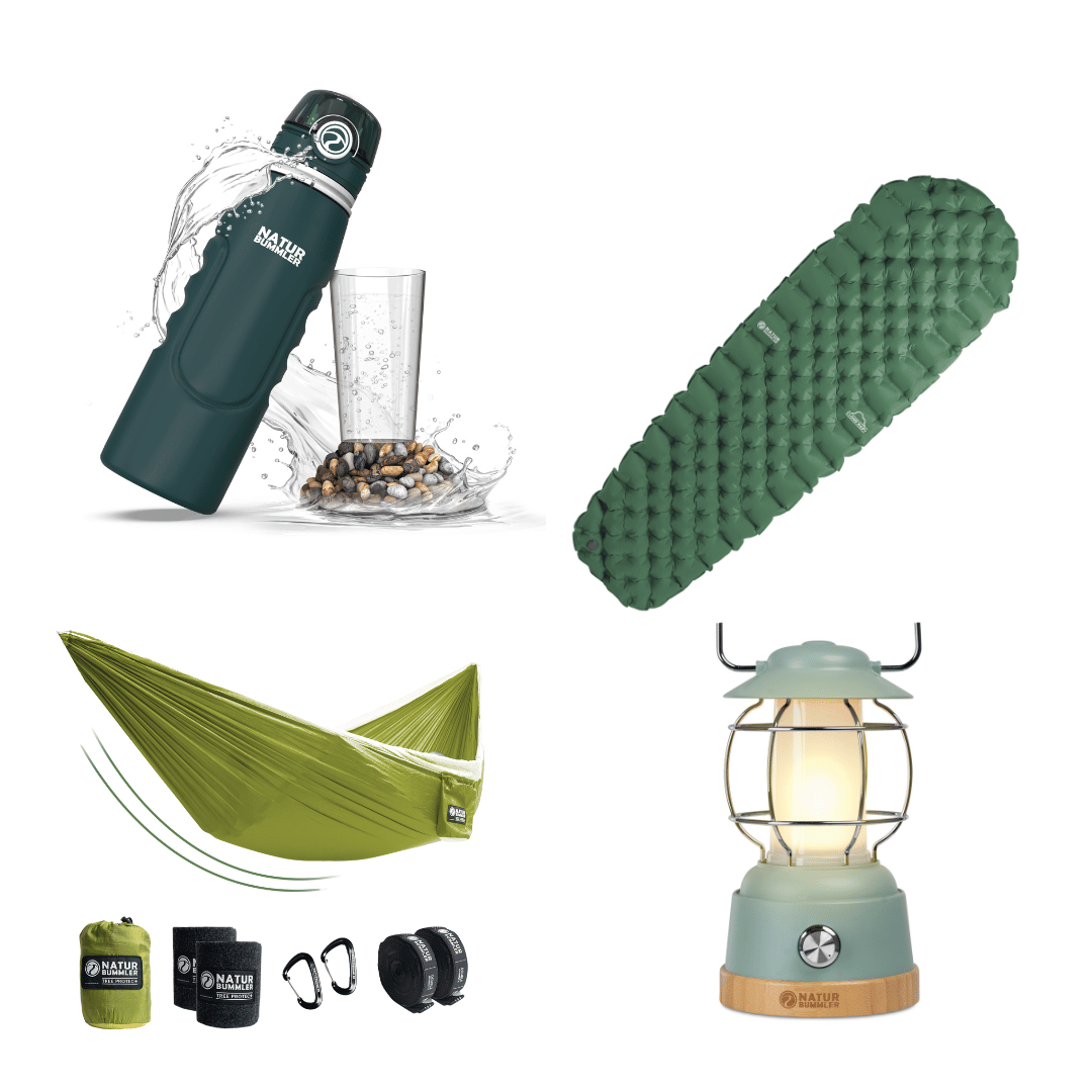 naturbummler-outdoor-bundle-xxl-h-ngematte-isomatte-set image 2
