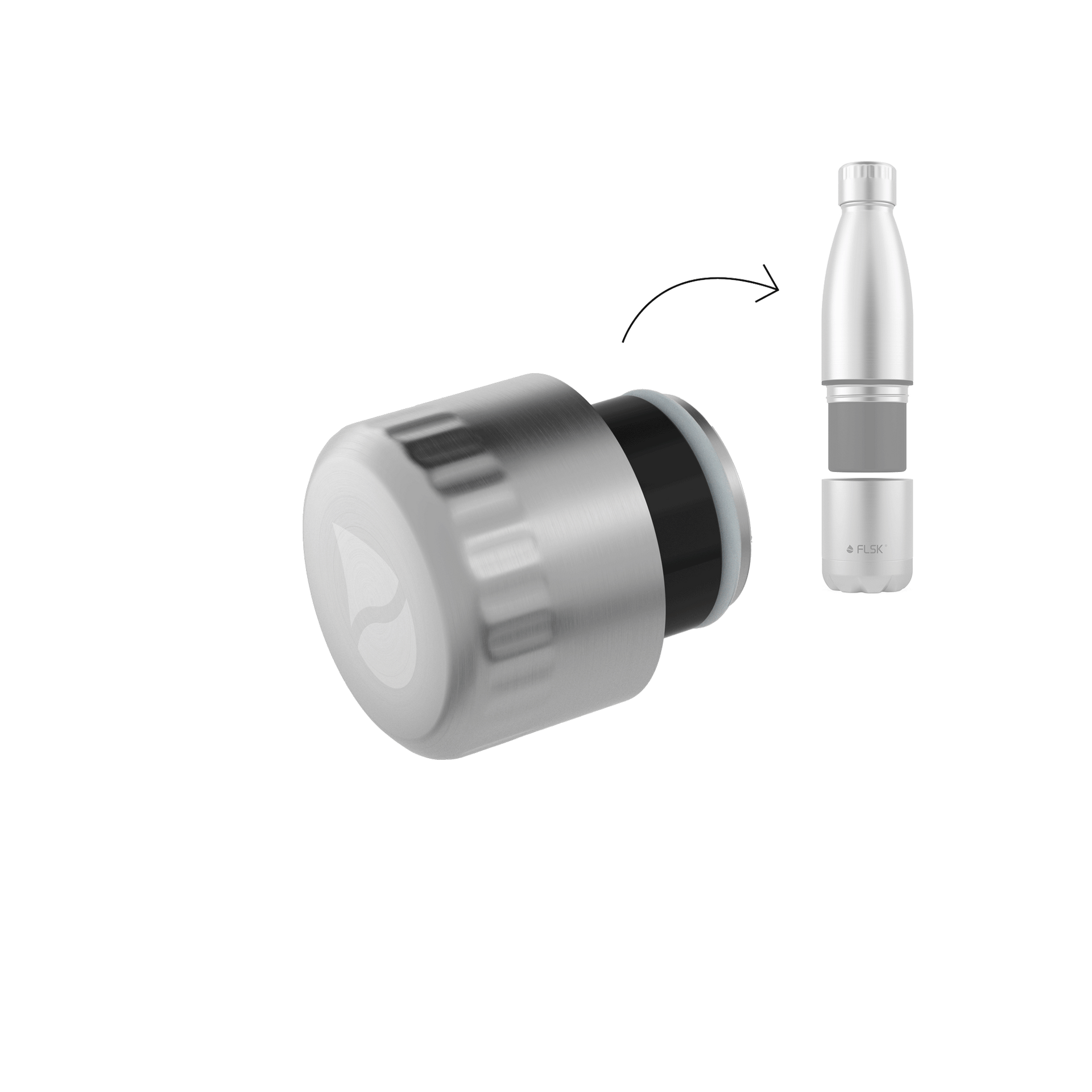 flsk-ersatzdeckel-edelstahl-f-r-flasche-mit-becher image 1