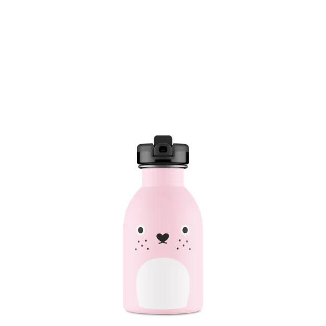 24bottles-kids-bottle-noodoll-ricecarrot-trinkflasche-250ml-strohhalm image 1