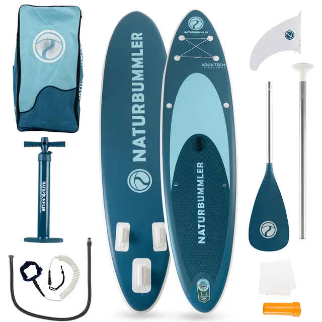 naturbummler-sup-board-stand-up-paddling-dunkelblau-leicht image 1