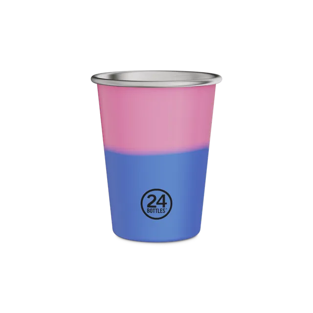 24bottles-reactive-party-cups-becher-pink-blue-2er-set image 1