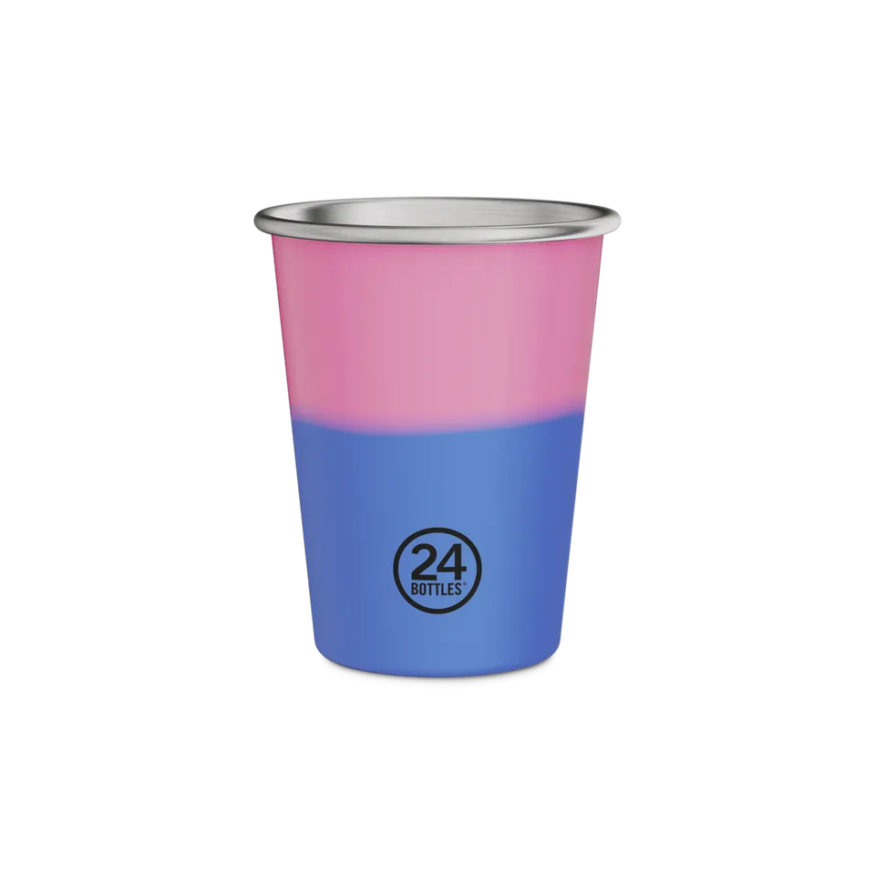 24bottles-reactive-party-cups-becher-pink-blue-2er-set image 1