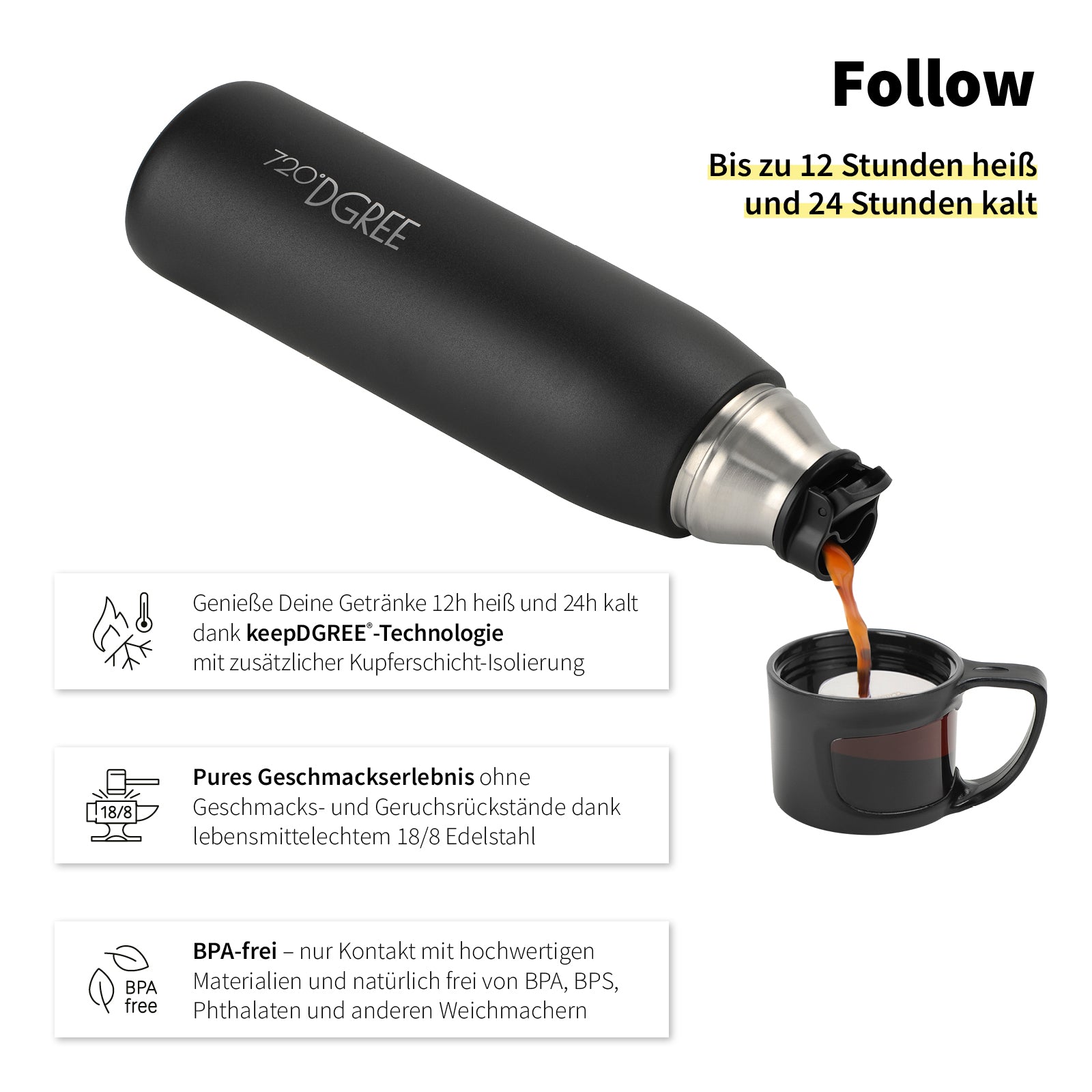 720-dgree-follow-thermoskanne-750ml-onyx-black image 2