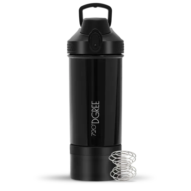 720-dgree-ubershaker-eiwei-shaker-550ml-onyx-black-pulverfach image 1