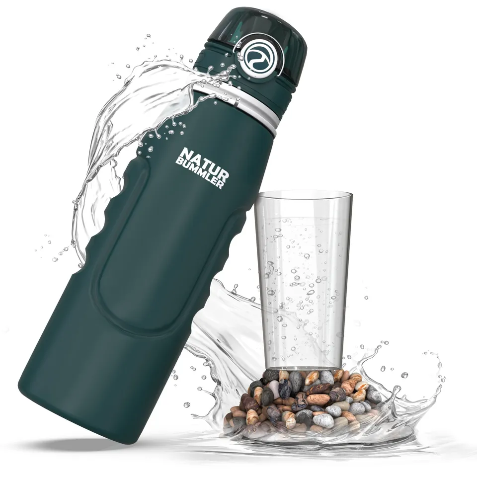 naturbummler-outdoor-trinkflasche-mit-filter-750-ml-faltbar image 1