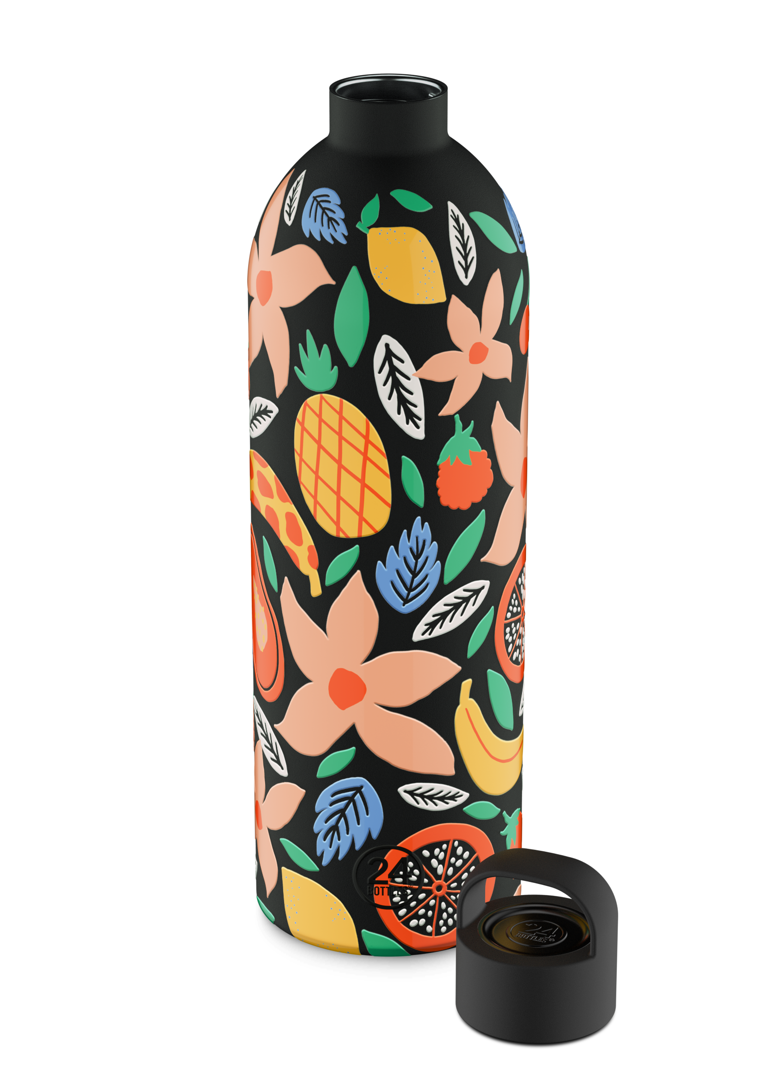 24bottles-clima-bottle-thermoflasche-tropical-noir-1500-ml-griff image 2
