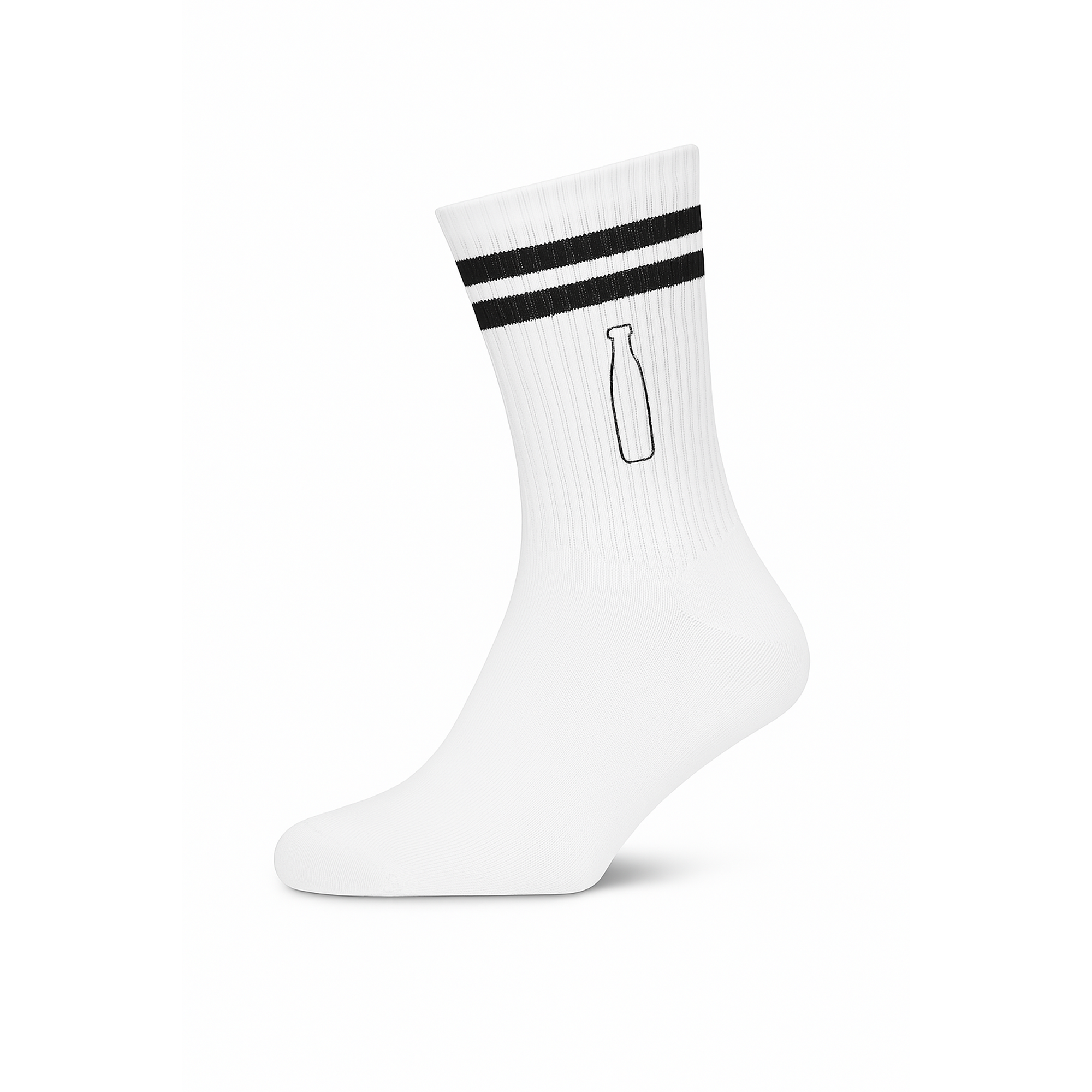 flsk-socken-wei-but-first-coffee-unisize-baumwolle image 2