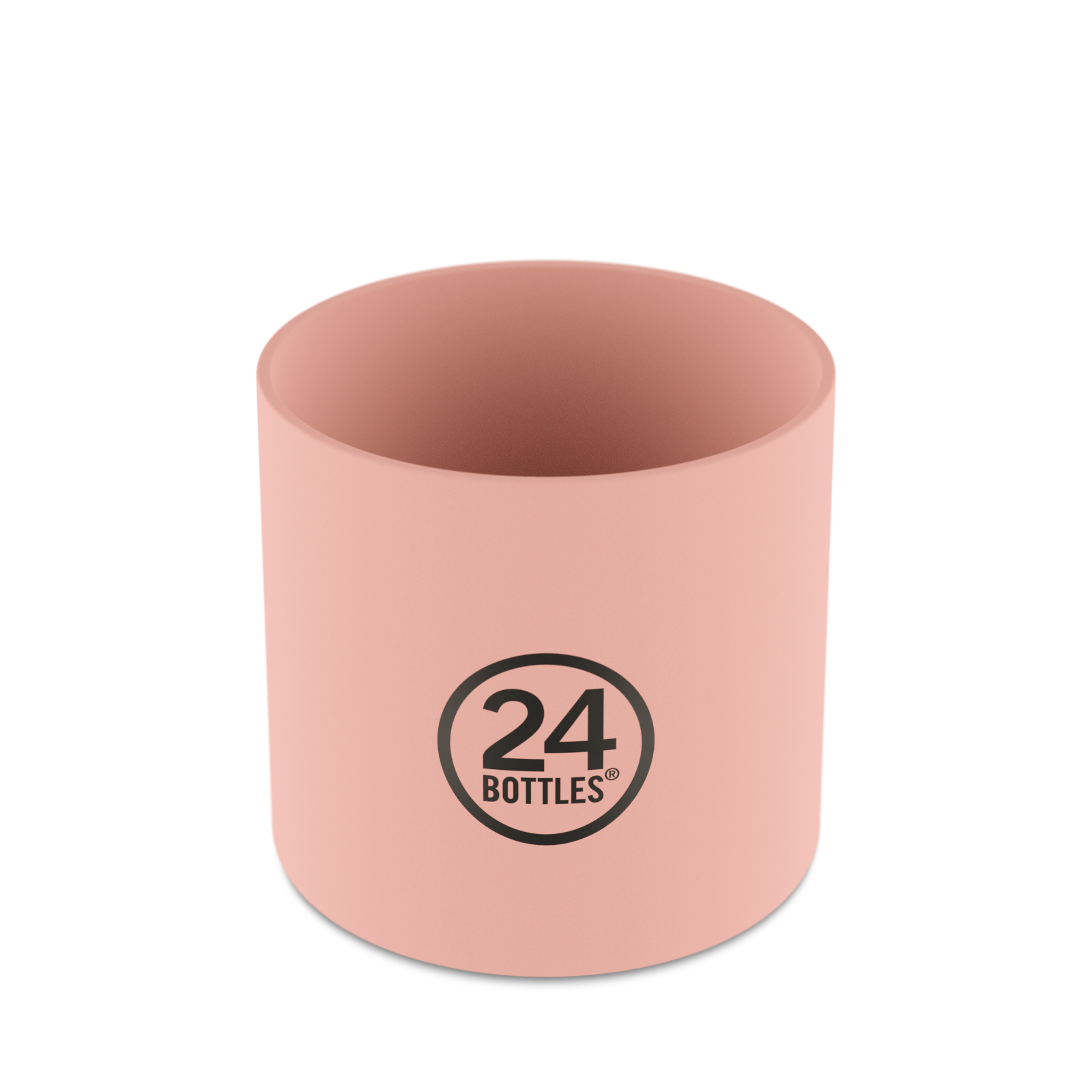 24bottles-base-cover-light-pink-mini-flaschenschutz-silikon image 1