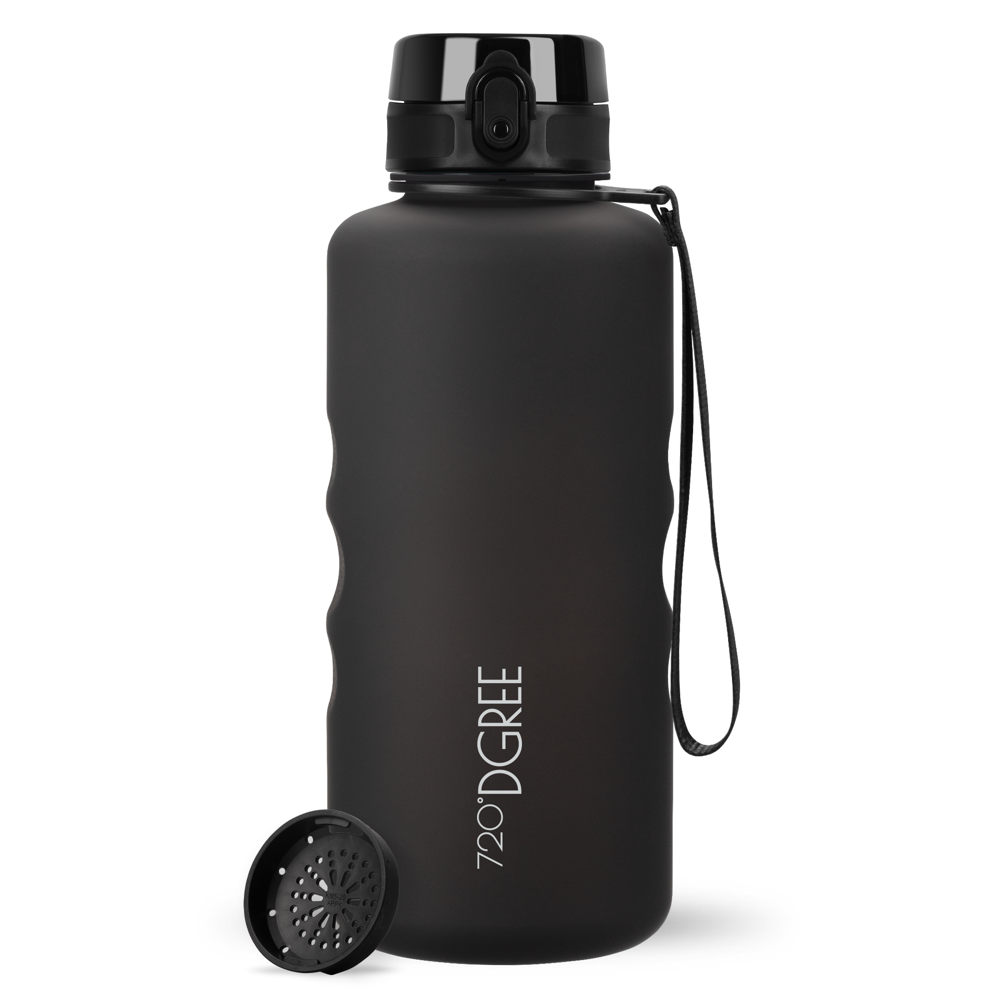 720-dgree-uberbottle-trinkflasche-1500ml-onyx-black-tritan-sieb image 5