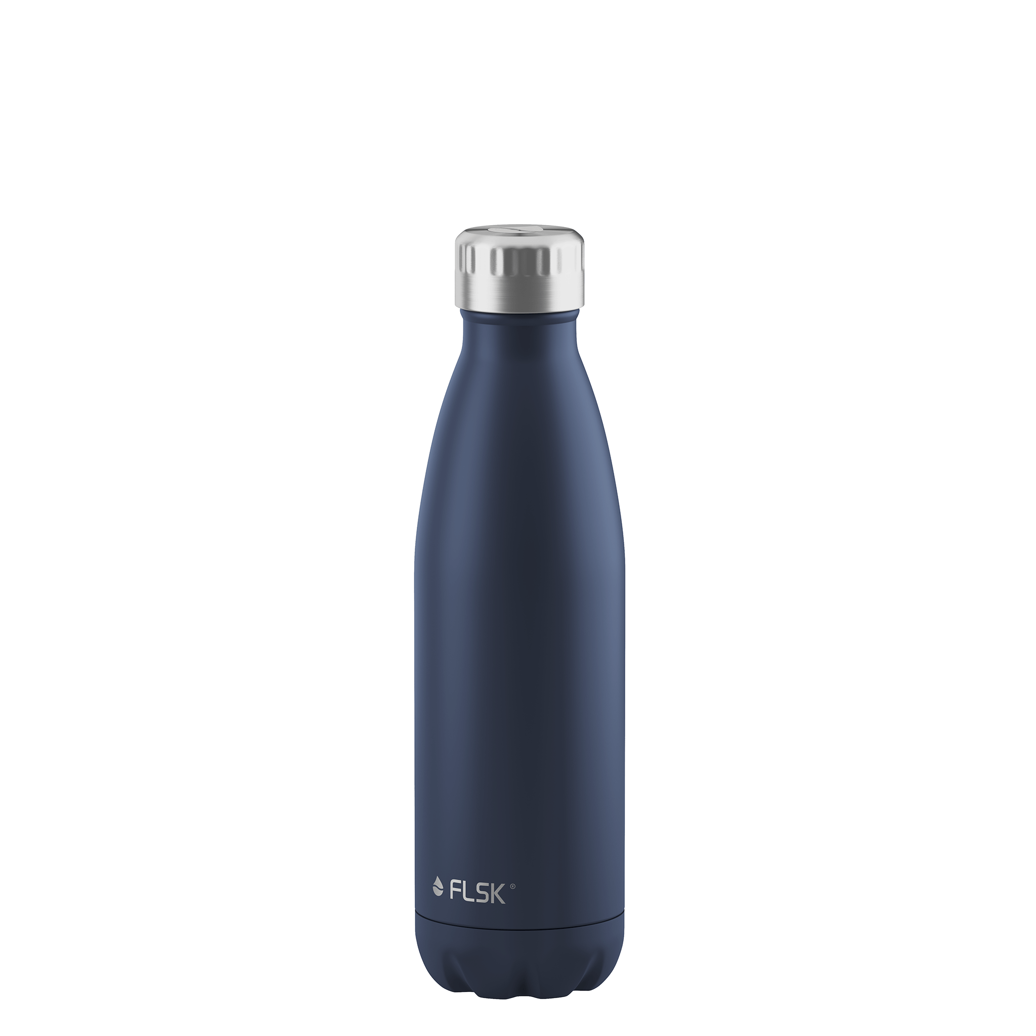 flsk-trinkflasche-edelstahl-500-ml-schwarz-isoliert image 1