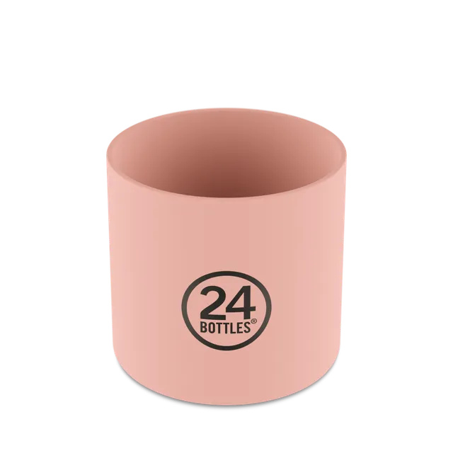 24bottles-base-cover-light-pink-mini-flaschenschutz-silikon image 1