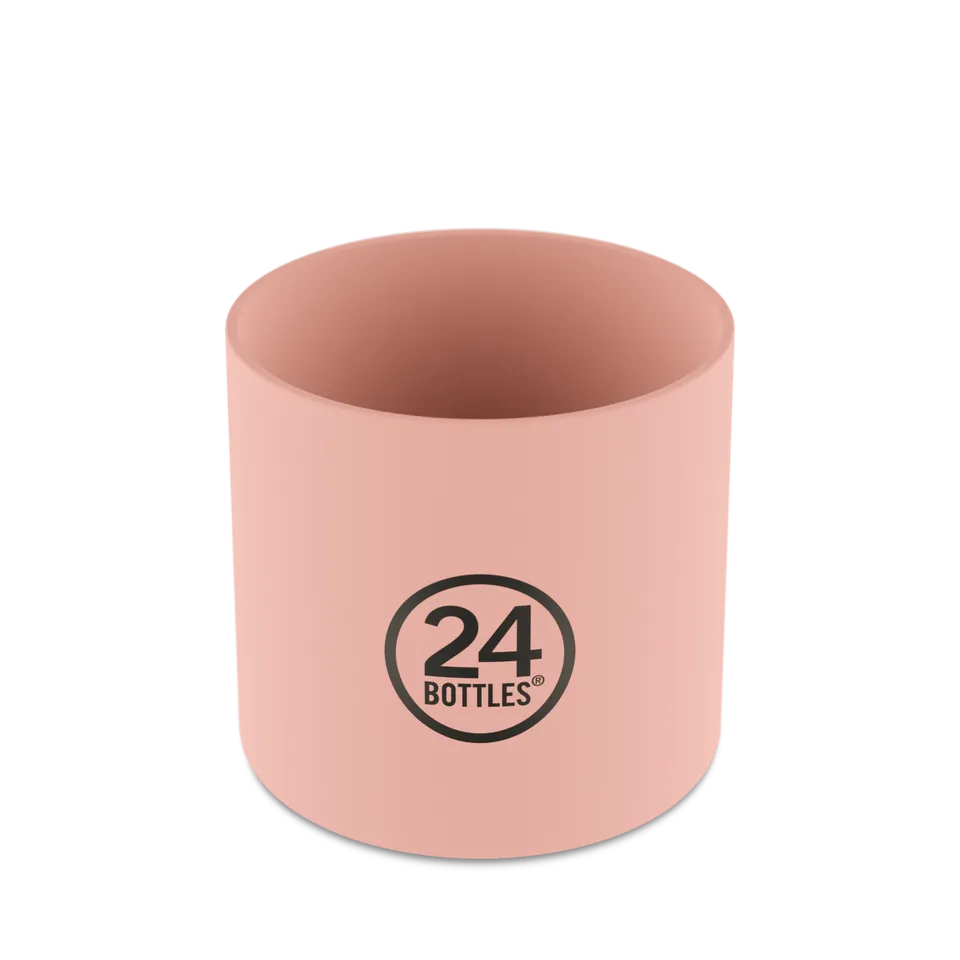 24bottles-base-cover-light-pink-mini-flaschenschutz-silikon image 1
