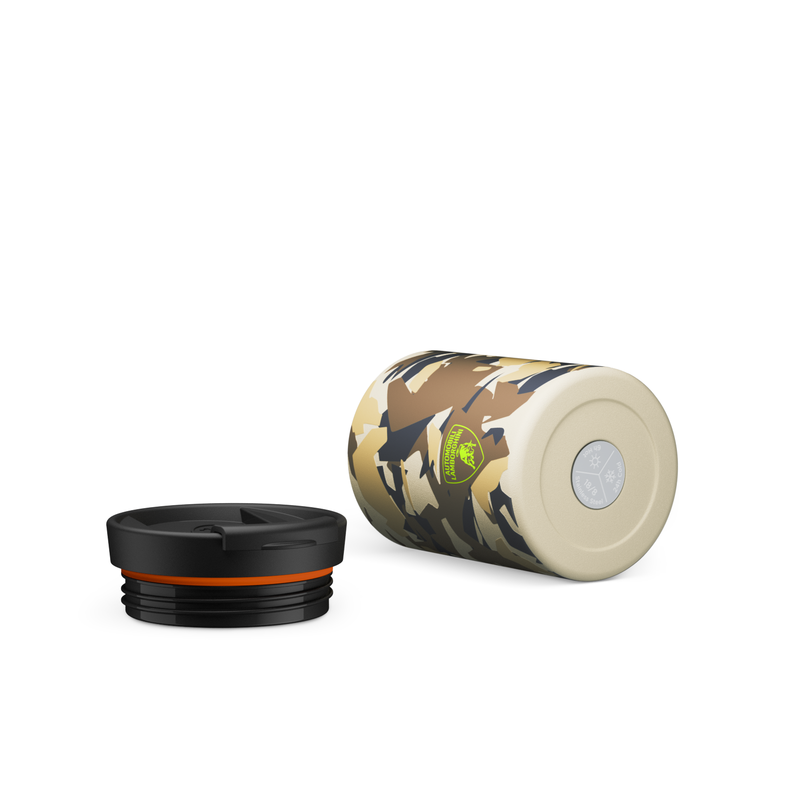 24bottles-travel-tumbler-lamborghini-sterrato-becher-sabbia image 2