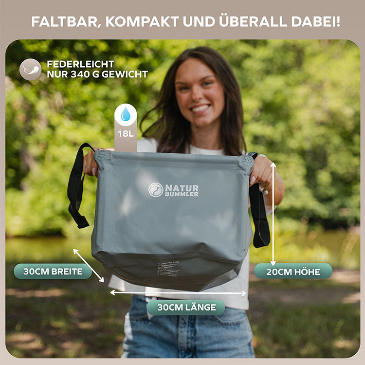 naturbummler-campbowl-faltsch-ssel-22l-grau-faltbar image 2