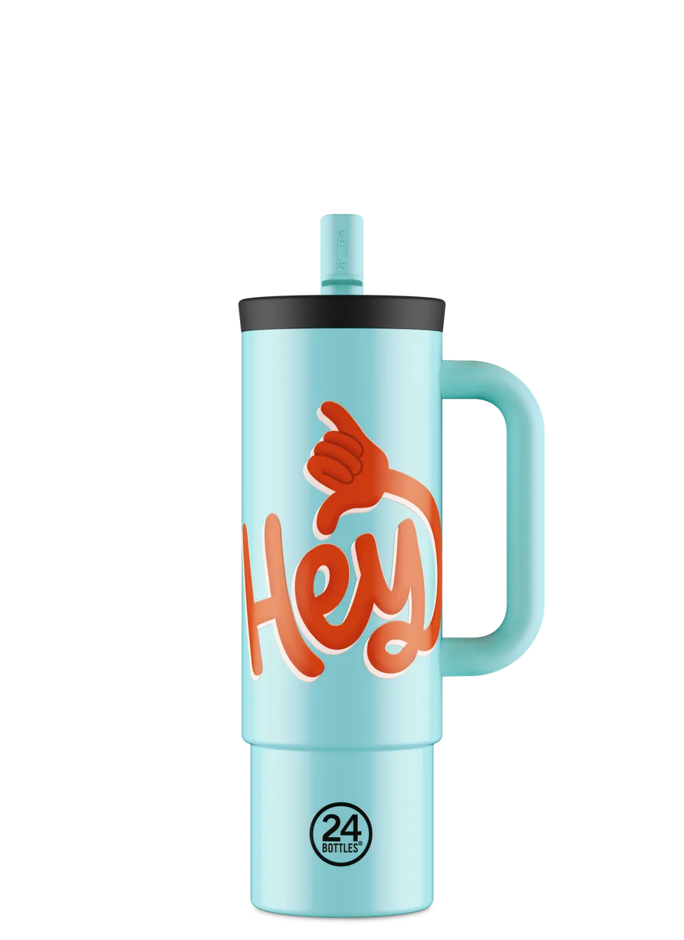24bottles-straw-cup-hey-blue-trinkbecher-800-ml-mit-strohhalm image 1