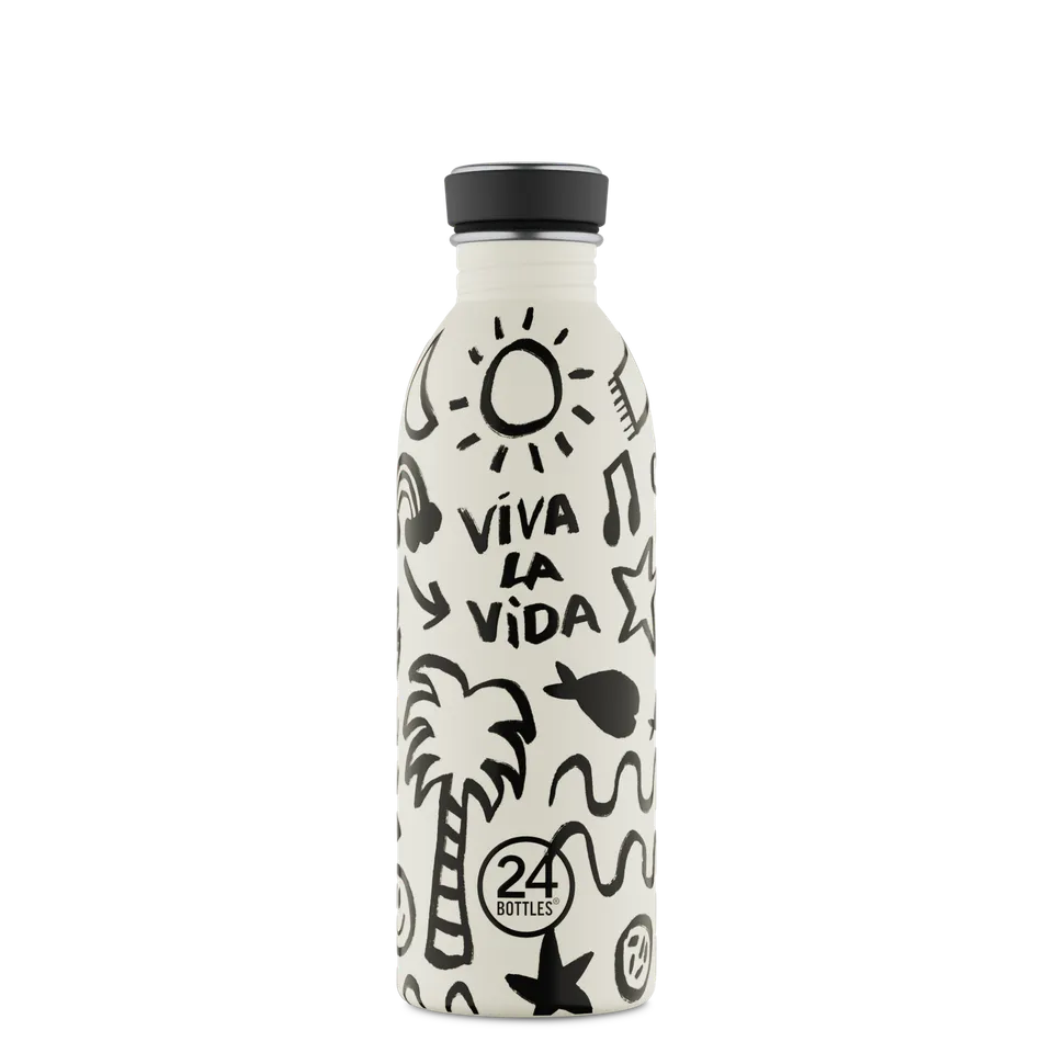 24bottles-urban-bottle-viva-la-vida-trinkflasche-500-ml-leicht image 1