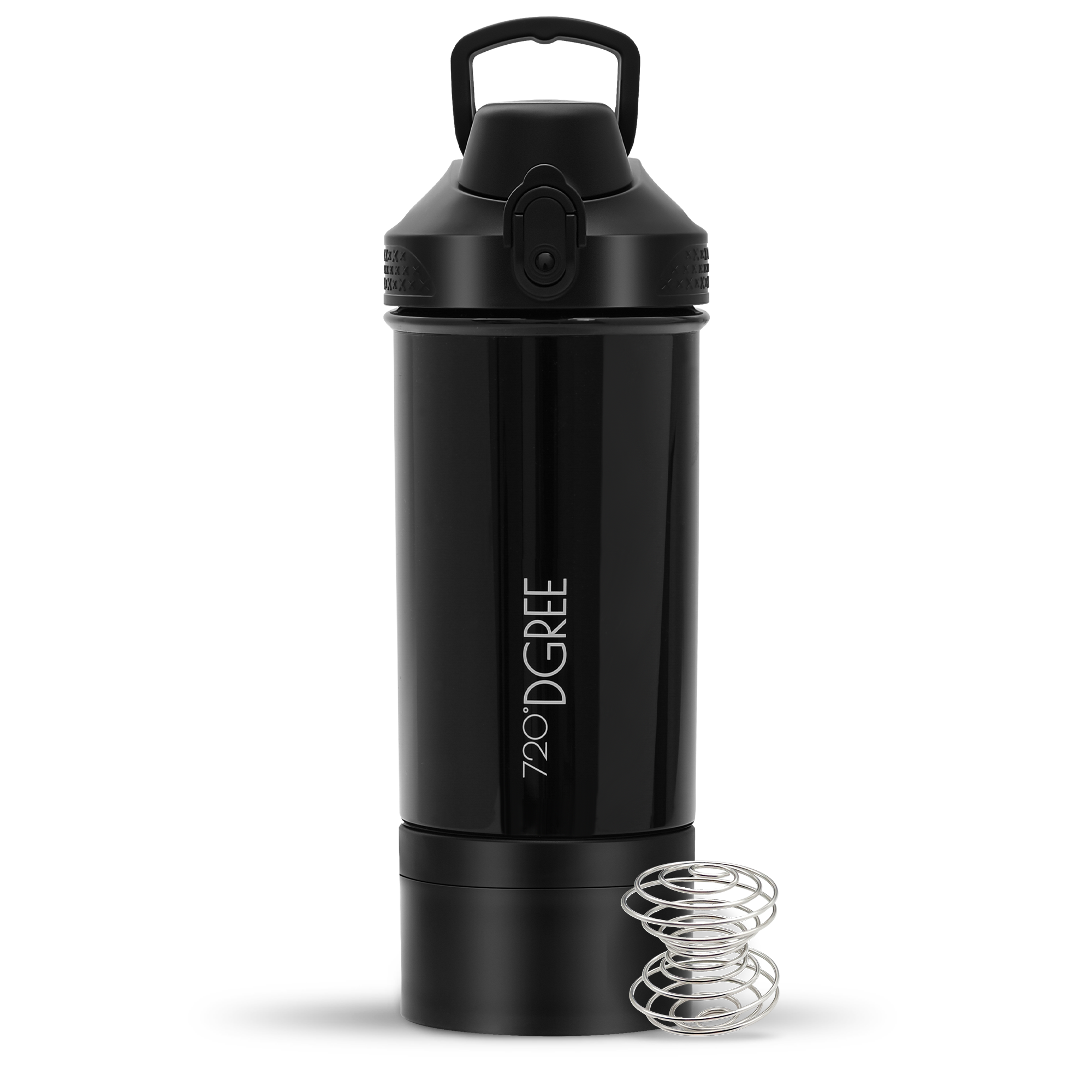 720-dgree-ubershaker-eiwei-shaker-550ml-onyx-black-pulverfach image 1