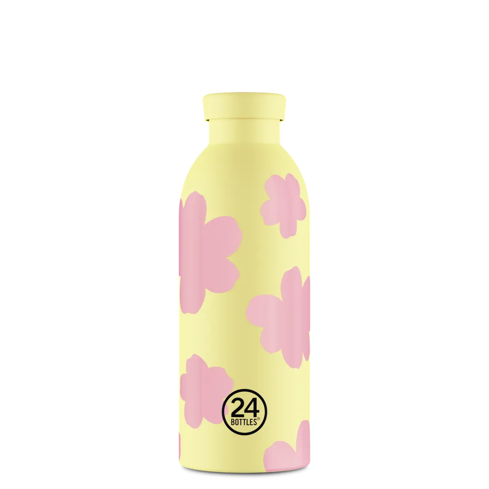 24bottles-clima-bottle-daydreaming-yellow-thermoflasche-500-ml image 1
