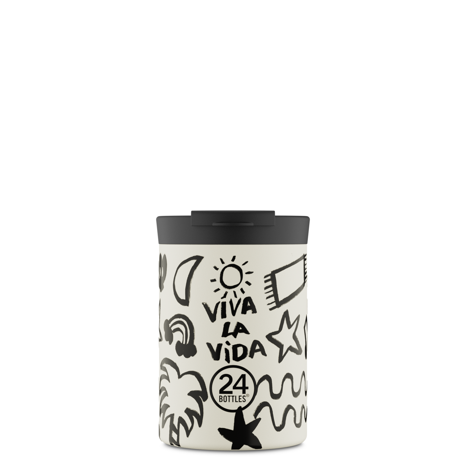 24bottles-travel-tumbler-viva-la-vida-thermobecher-350-ml image 1