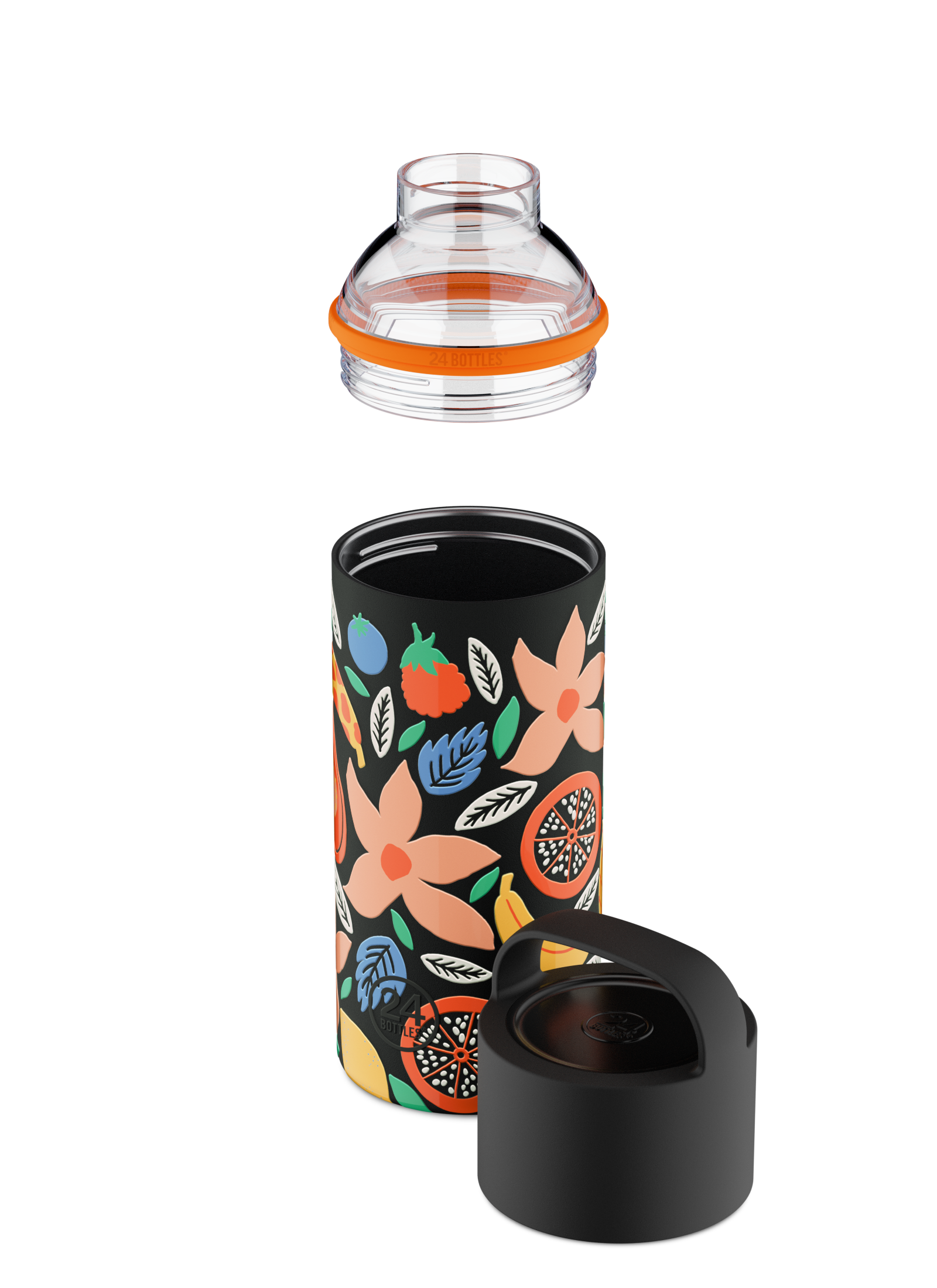 24bottles-spin-bottle-trinkflasche-tropical-noir-730-ml-leicht image 2