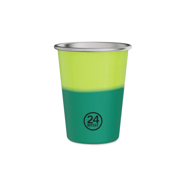 24bottles-reactive-party-cups-becher-yellow-green-2-st-ck image 1