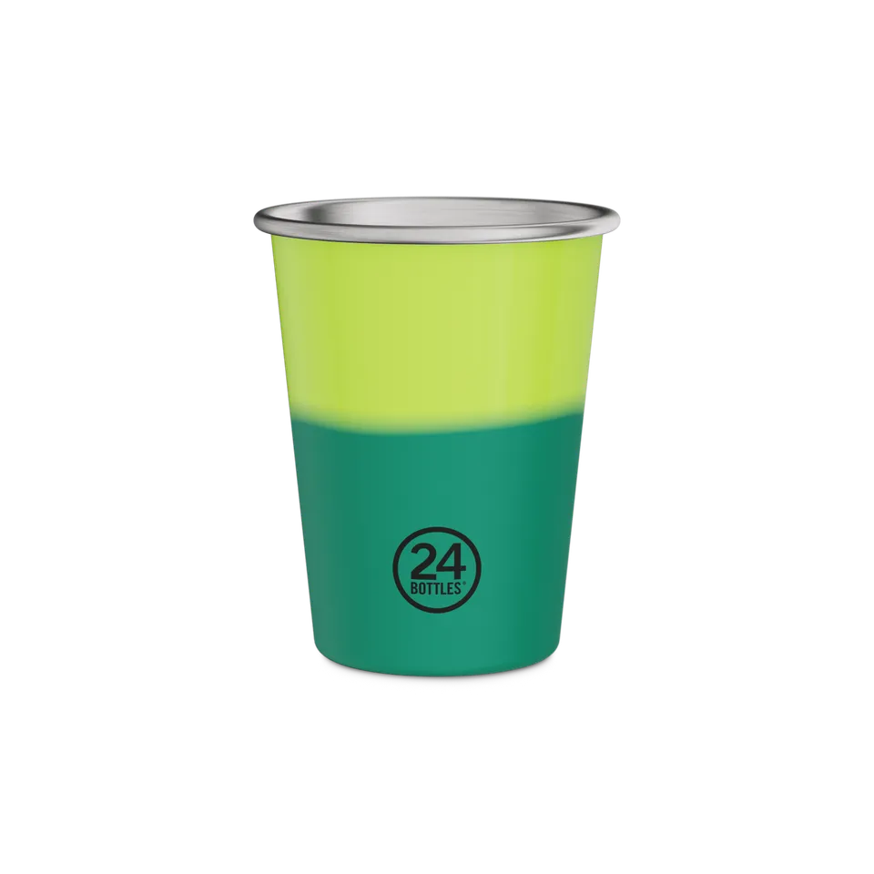 24bottles-reactive-party-cups-becher-yellow-green-2-st-ck image 1