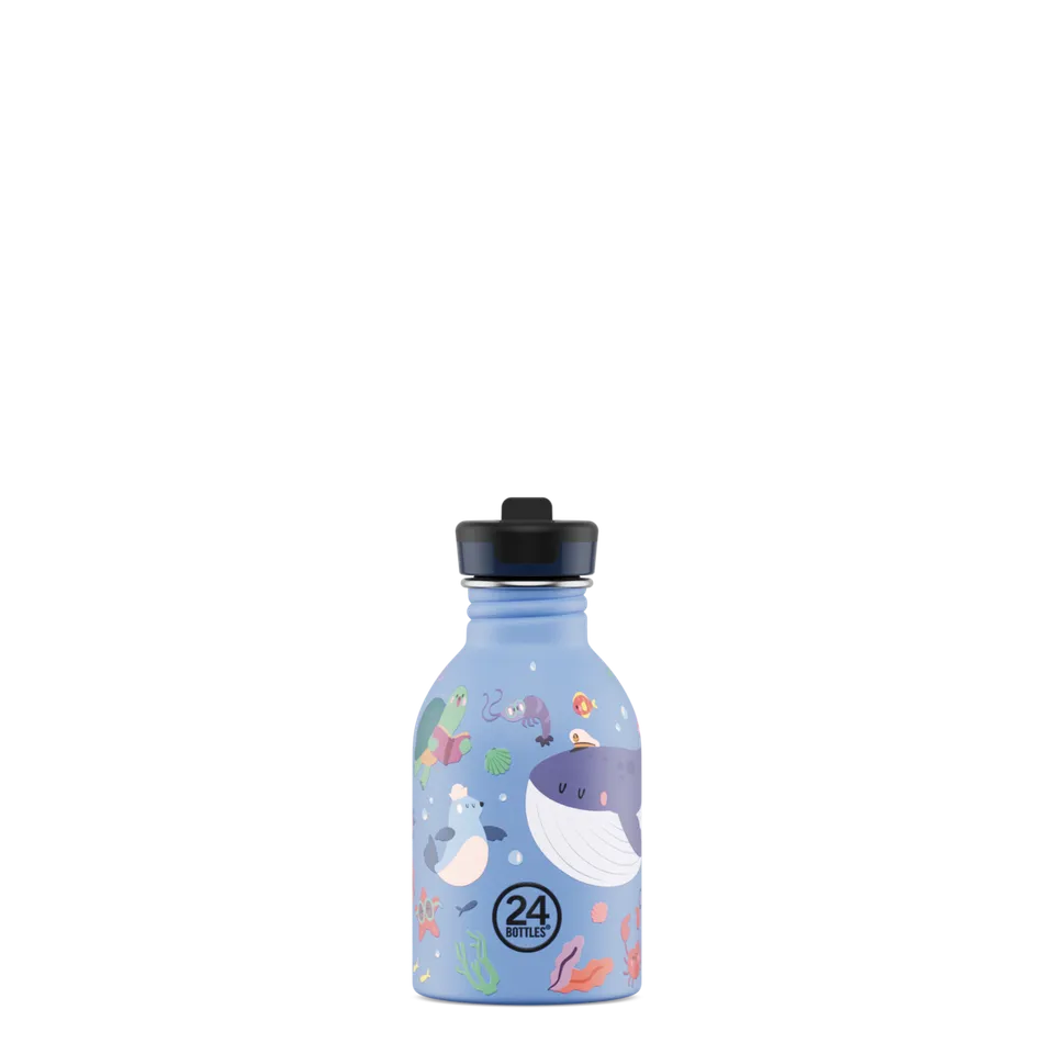 24bottles-kids-bottle-ocean-friends-250-ml-kinderflasche image 1