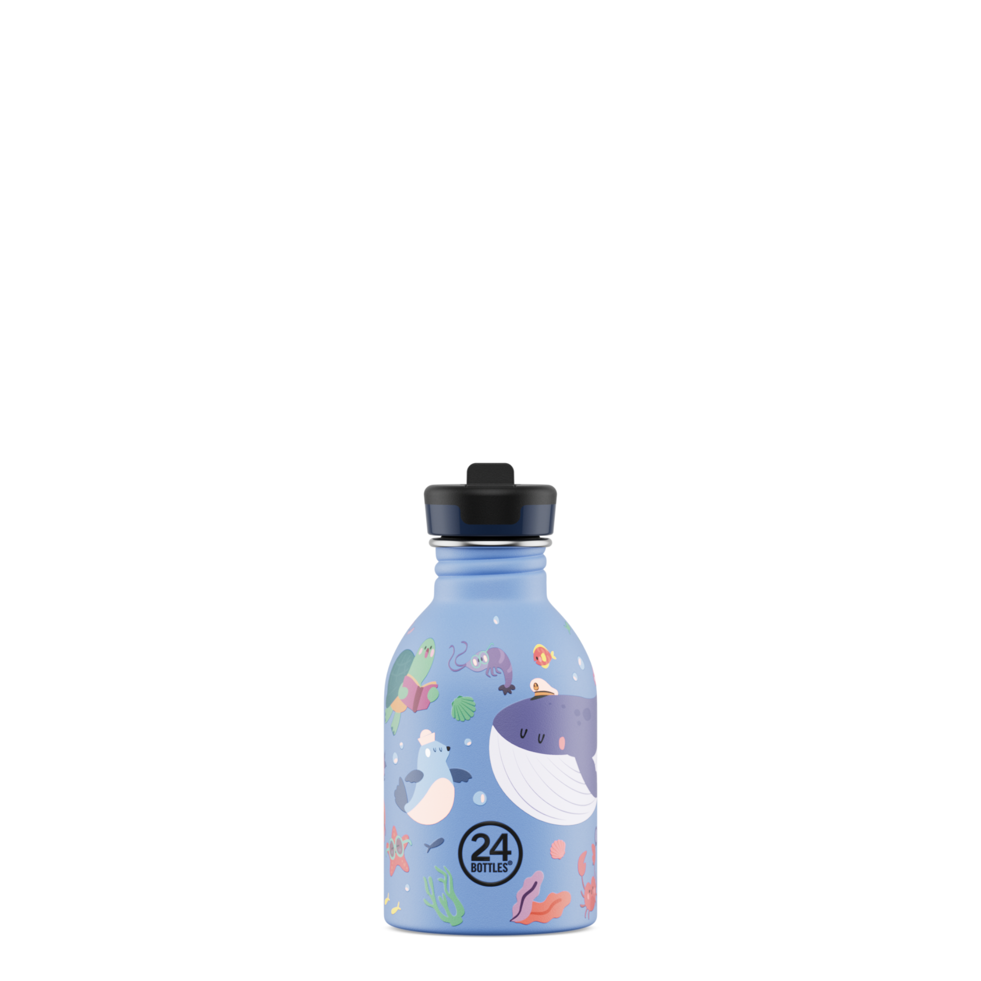 24bottles-kids-bottle-ocean-friends-250-ml-kinderflasche image 1