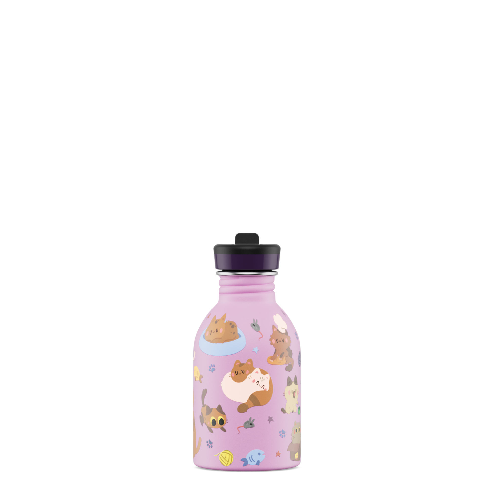 24bottles-kids-bottle-meow-friends-trinkflasche-250-ml image 3